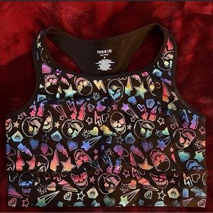 Torrid Rainbow Foil Sports Bra!